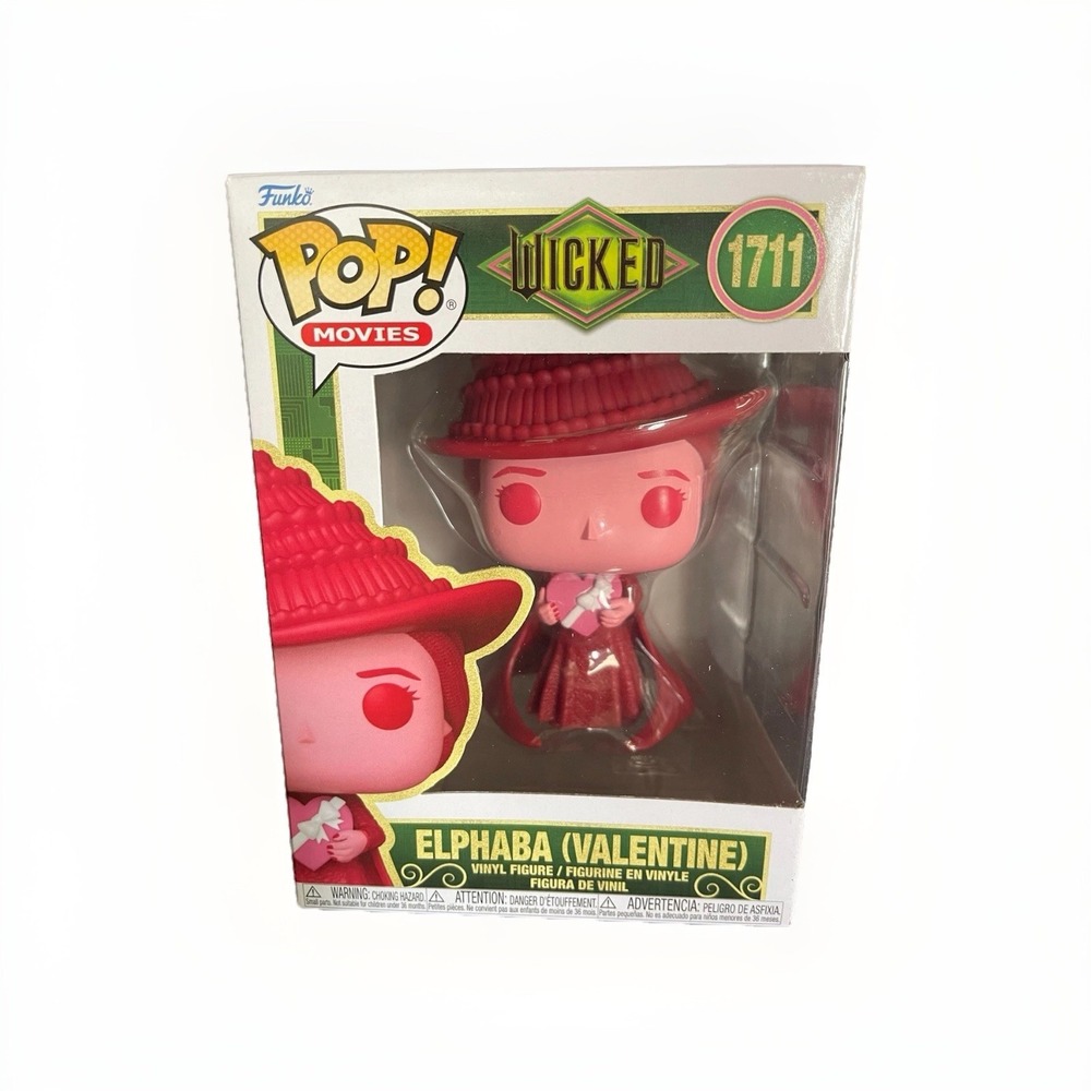 Funko Pop! Elphaba (Valentine) #1711 Wicked – Pop!‎ Movies Series (NEW)